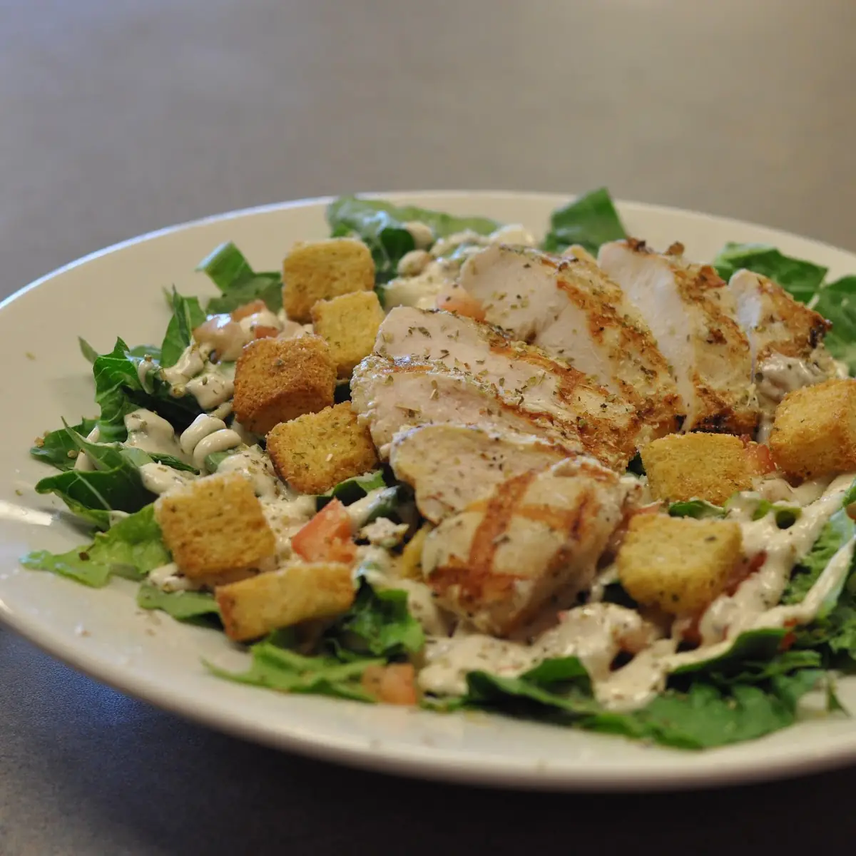 Grilled Chicken Caesar Salad
