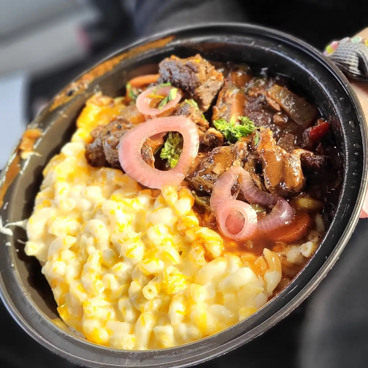 Short Rib Mac Bowl