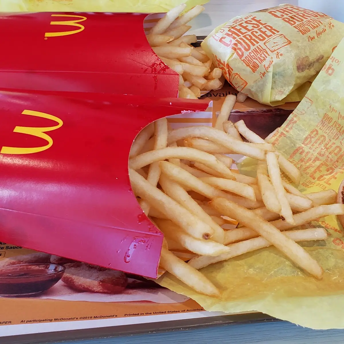 Cheese Burger Combo