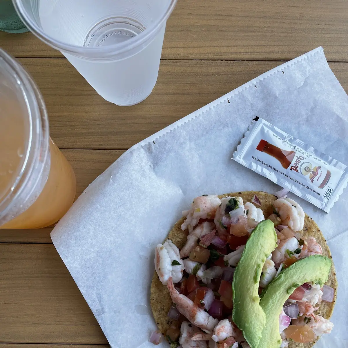 Mixto Ceviche Tostada