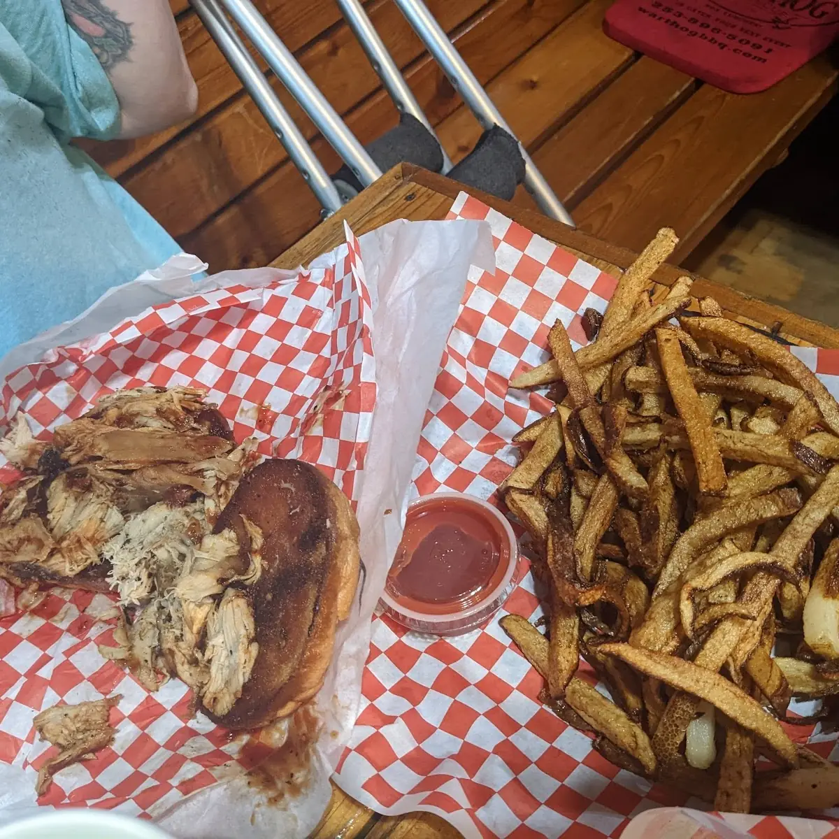 Pulled Chicken Sandwich