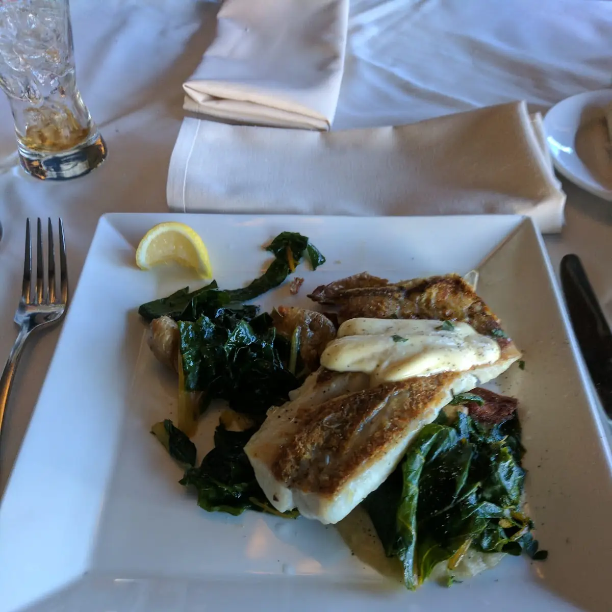 Seared Wild Alaskan Halibut Argodolce