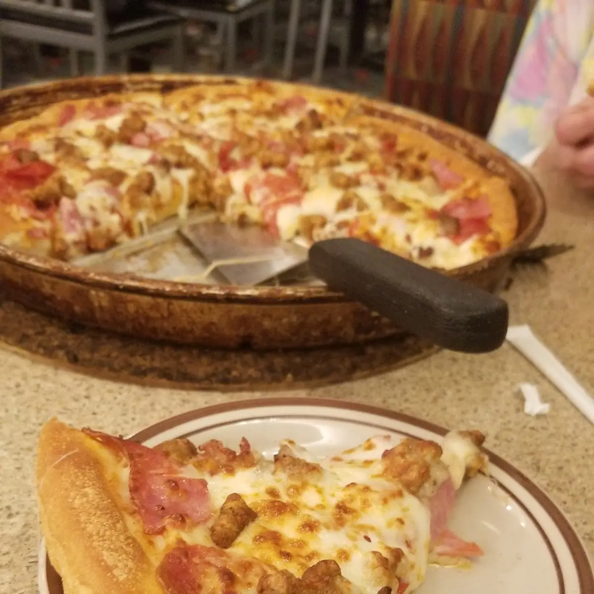 Meat Lovers Large Pan Crust