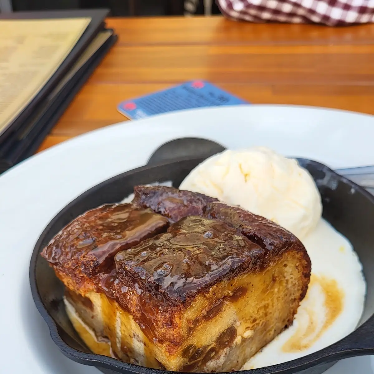 Buffalo Trace Bread Pudding