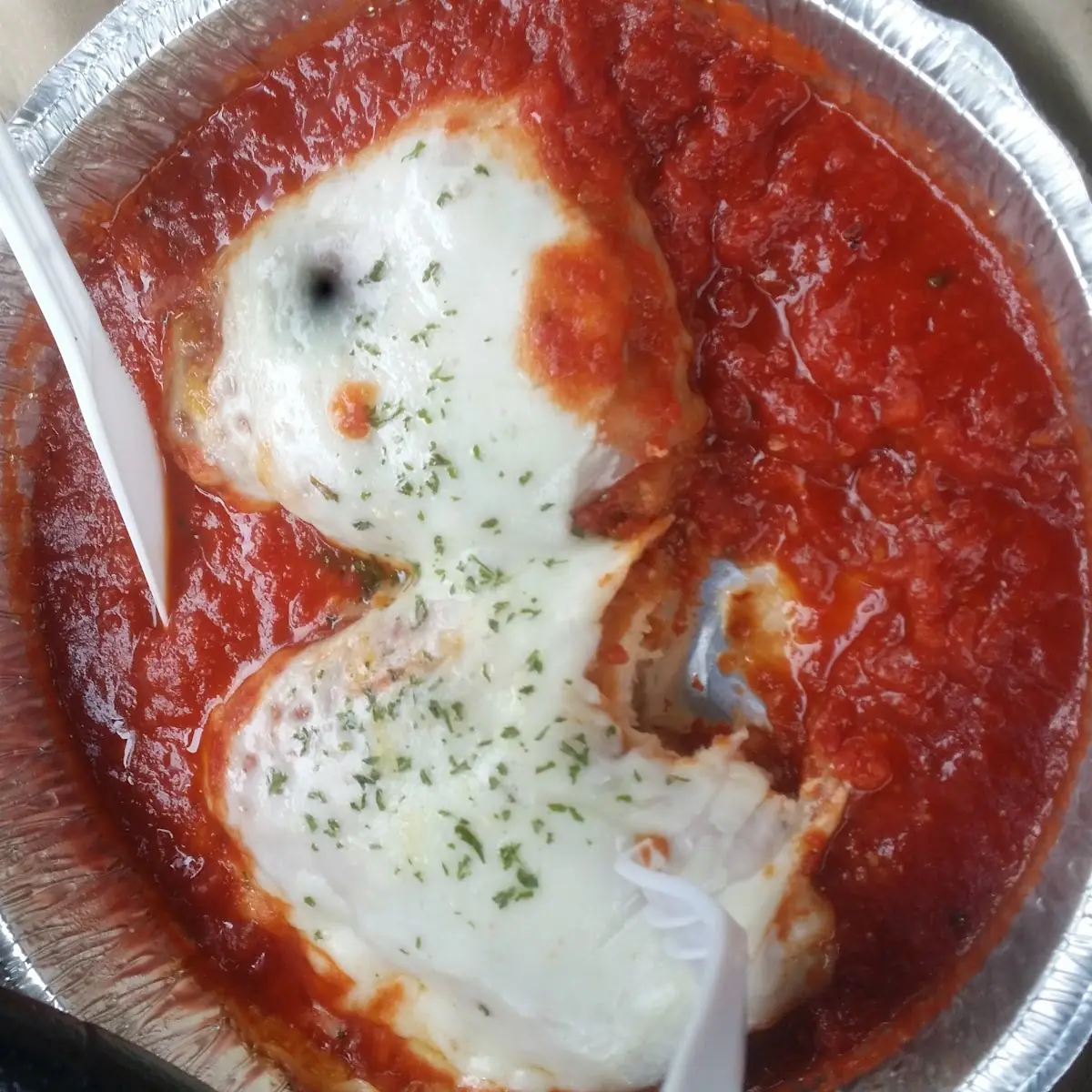 Meatball Parmigiana