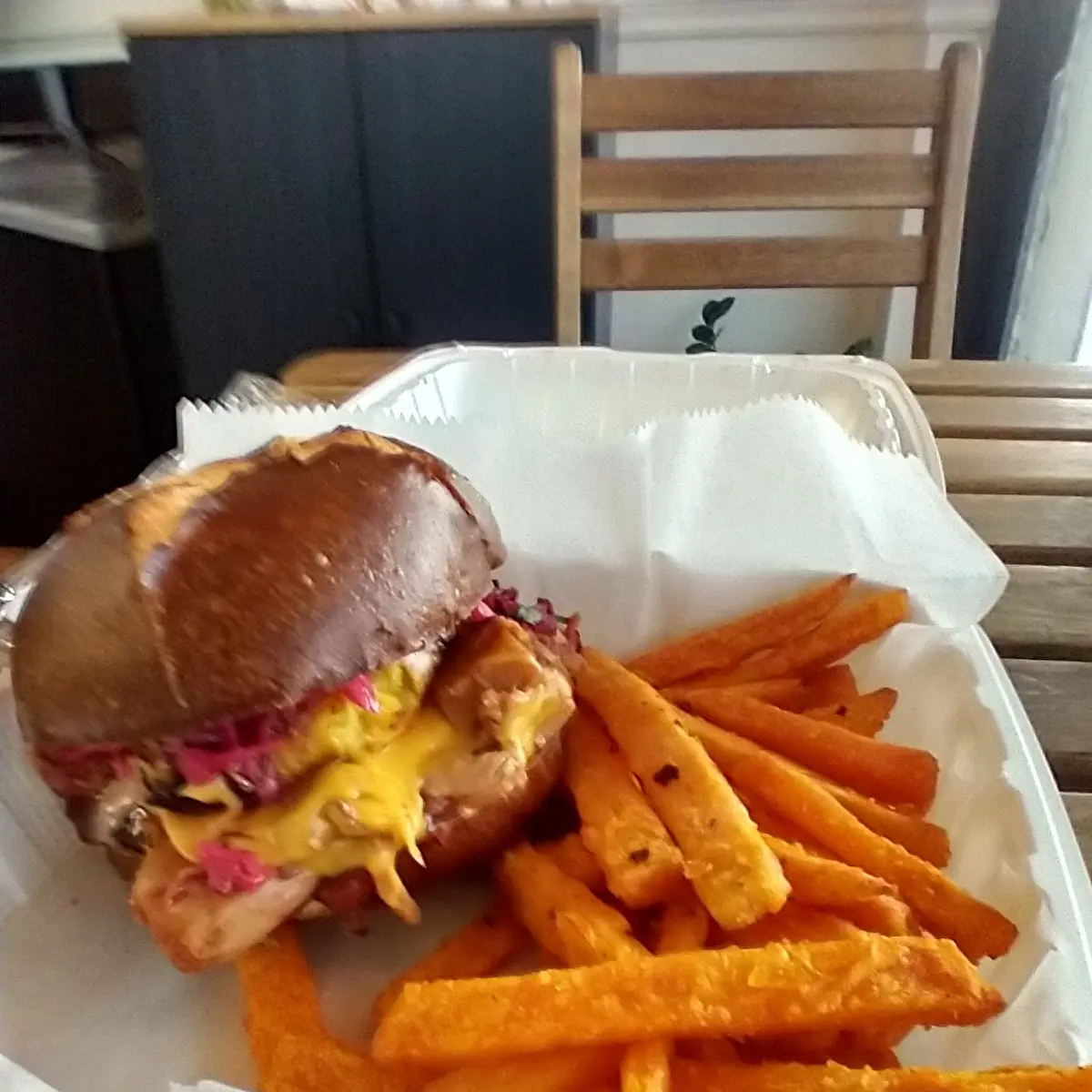 BBQ Jackfruit Burger