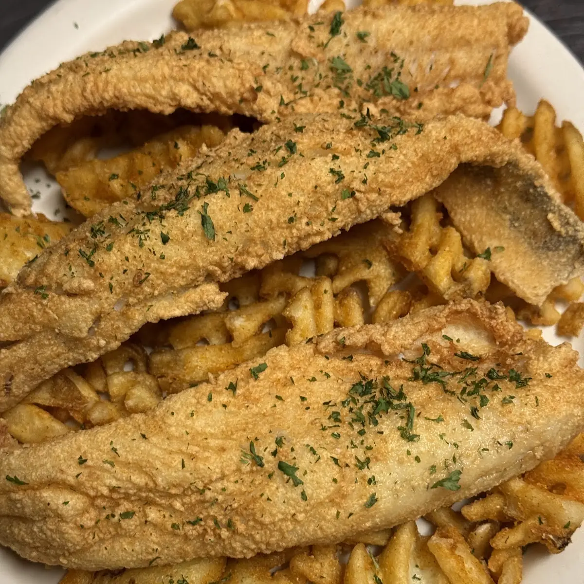Deep Fried Lake Perch