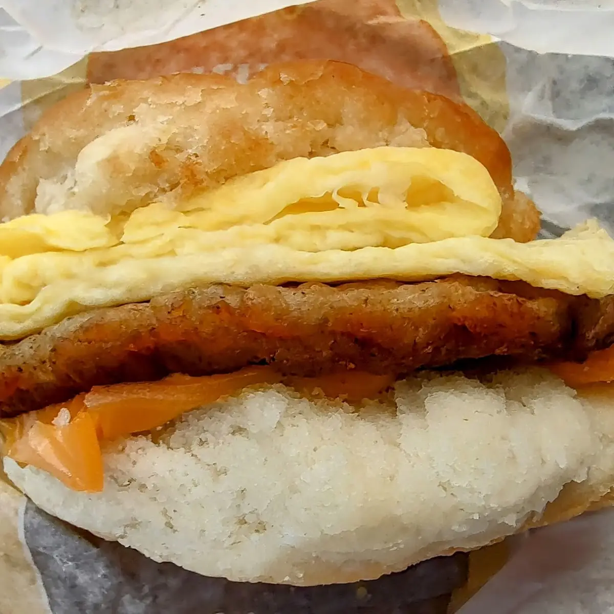 Sausage Egg Cheese Biscuit