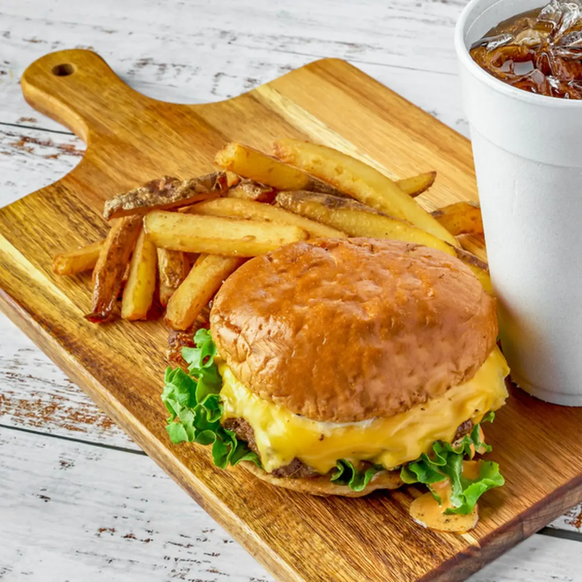 Turkey Burger Combo