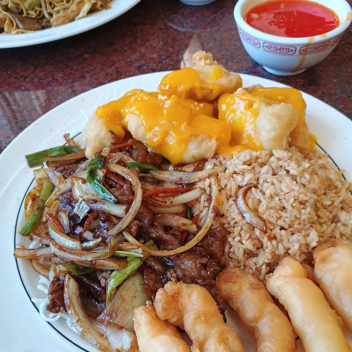 Mongolian Beef Combo