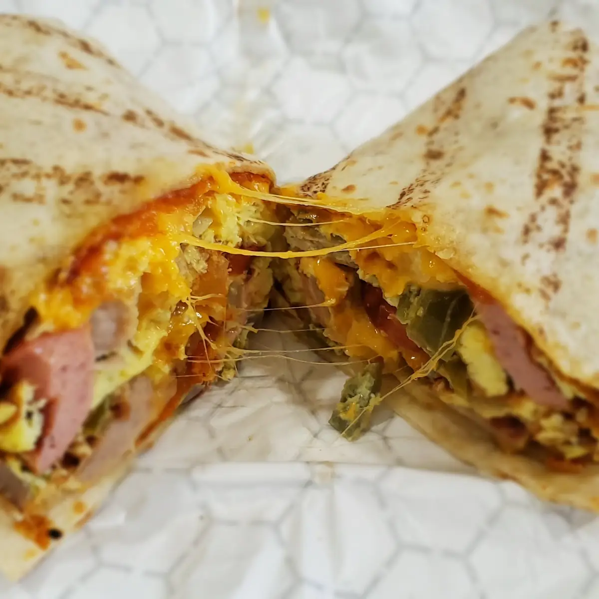 Bratwurst Burrito