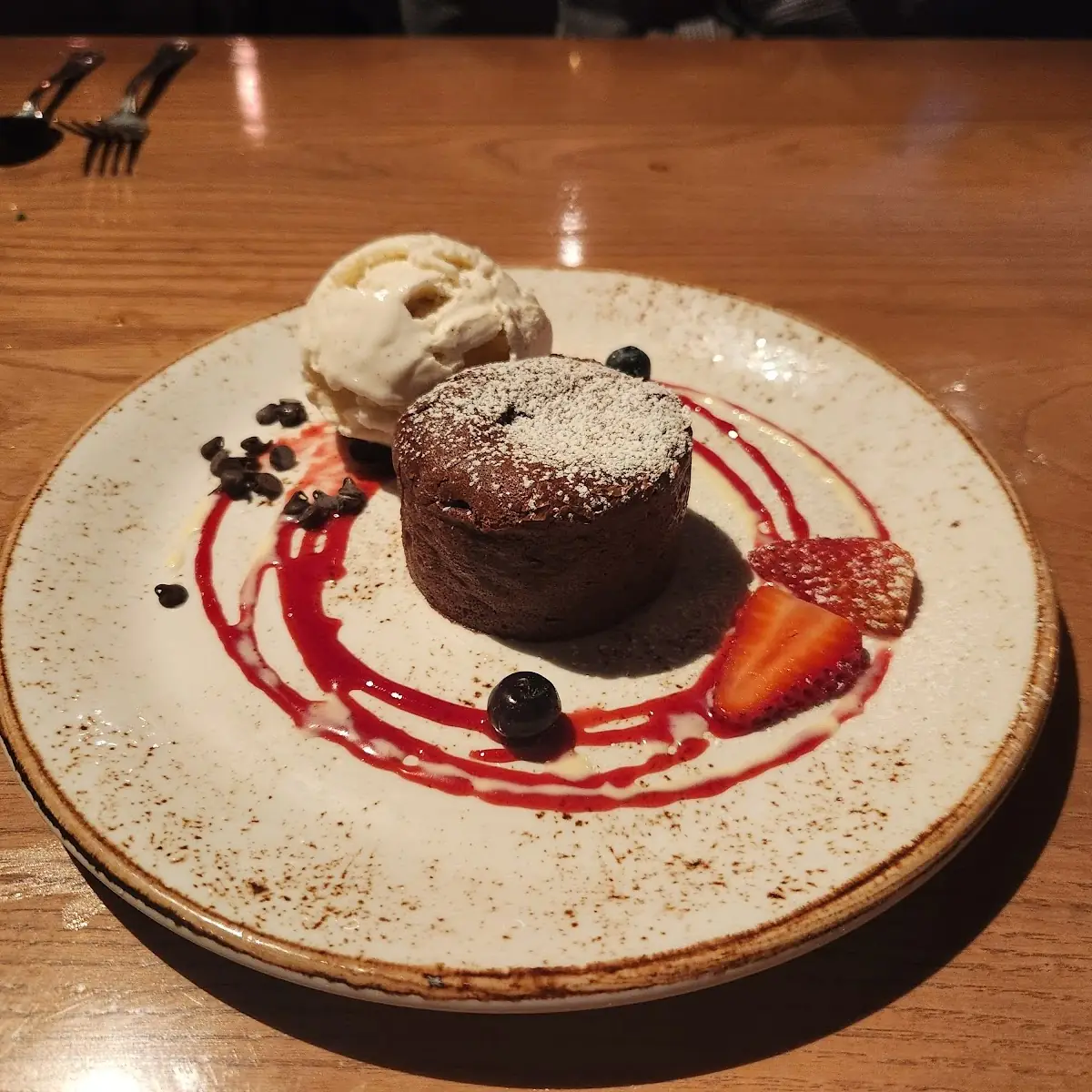 Roy's Melting Hot Chocolate Souffle