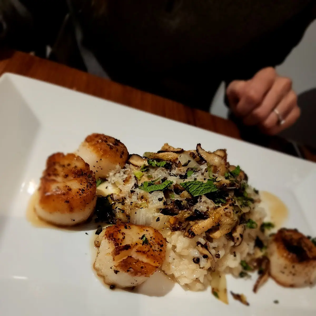 Pan Seared Day Boat Scallops