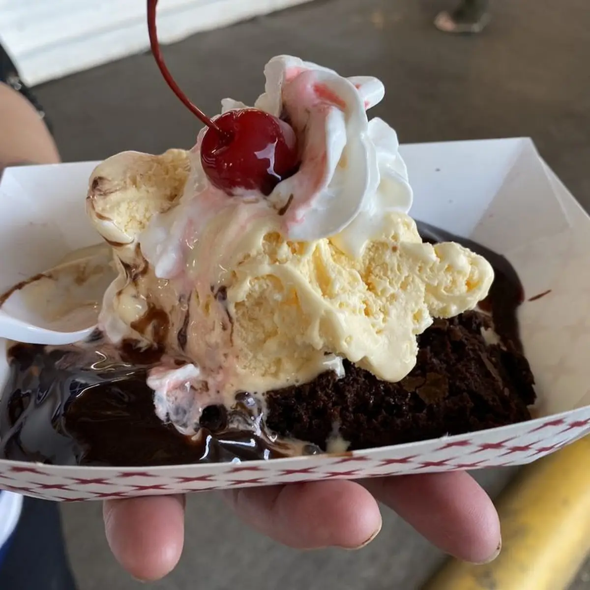 Brownie Sundae