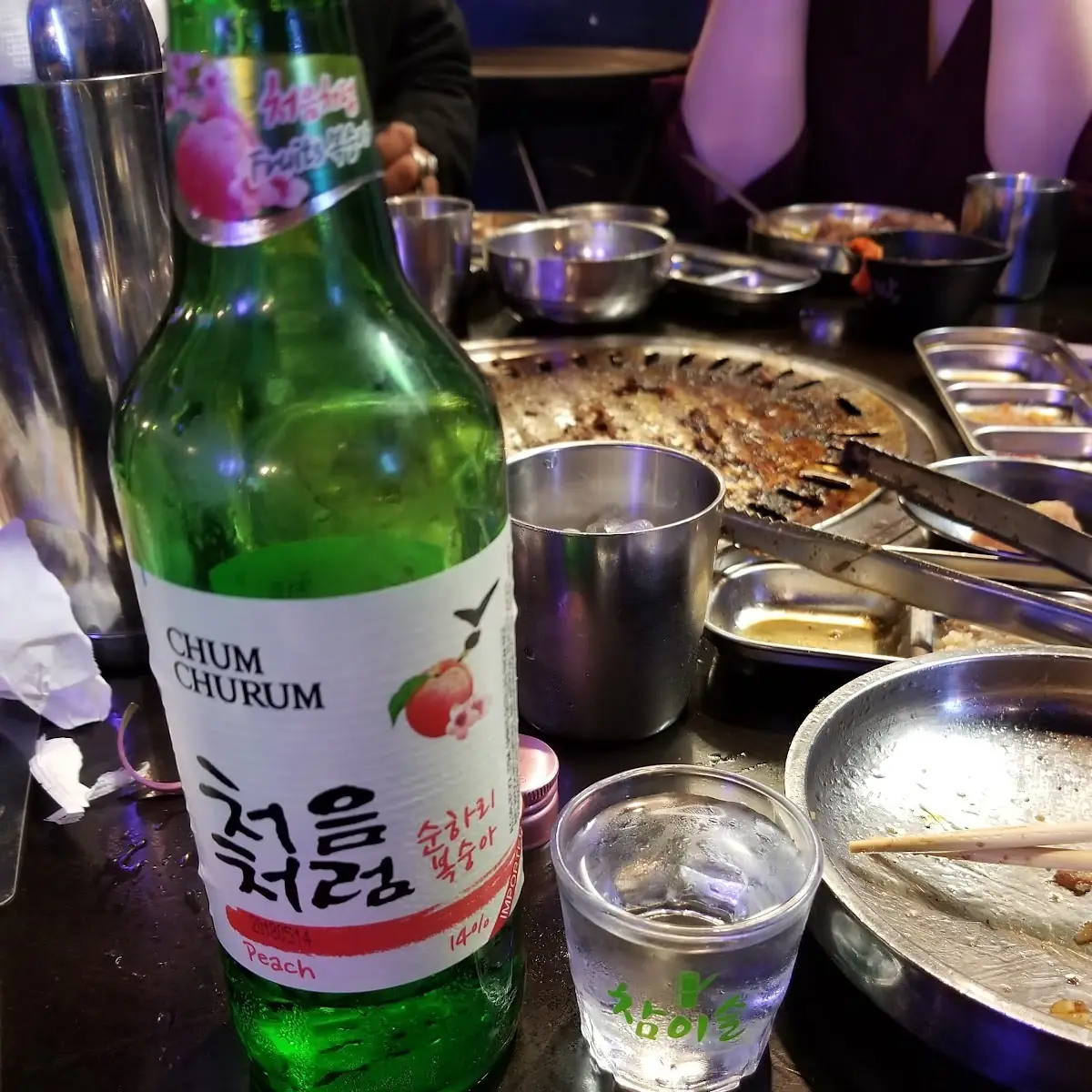 Peach Soju a Sweet Rice Wine