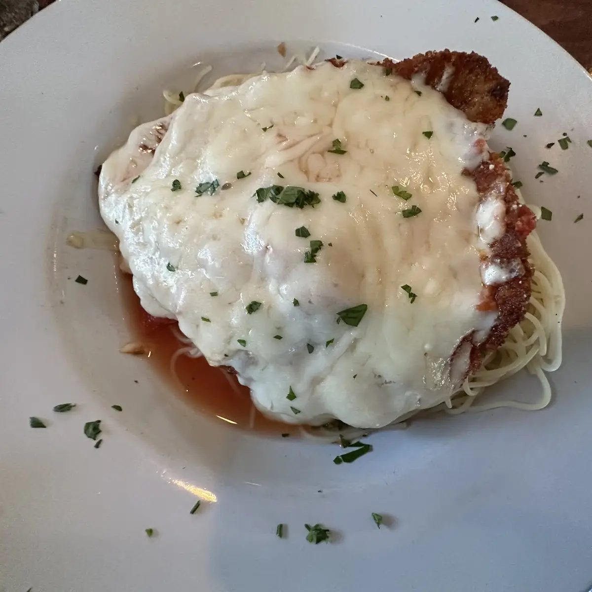 Veal Cutlet Parmesan