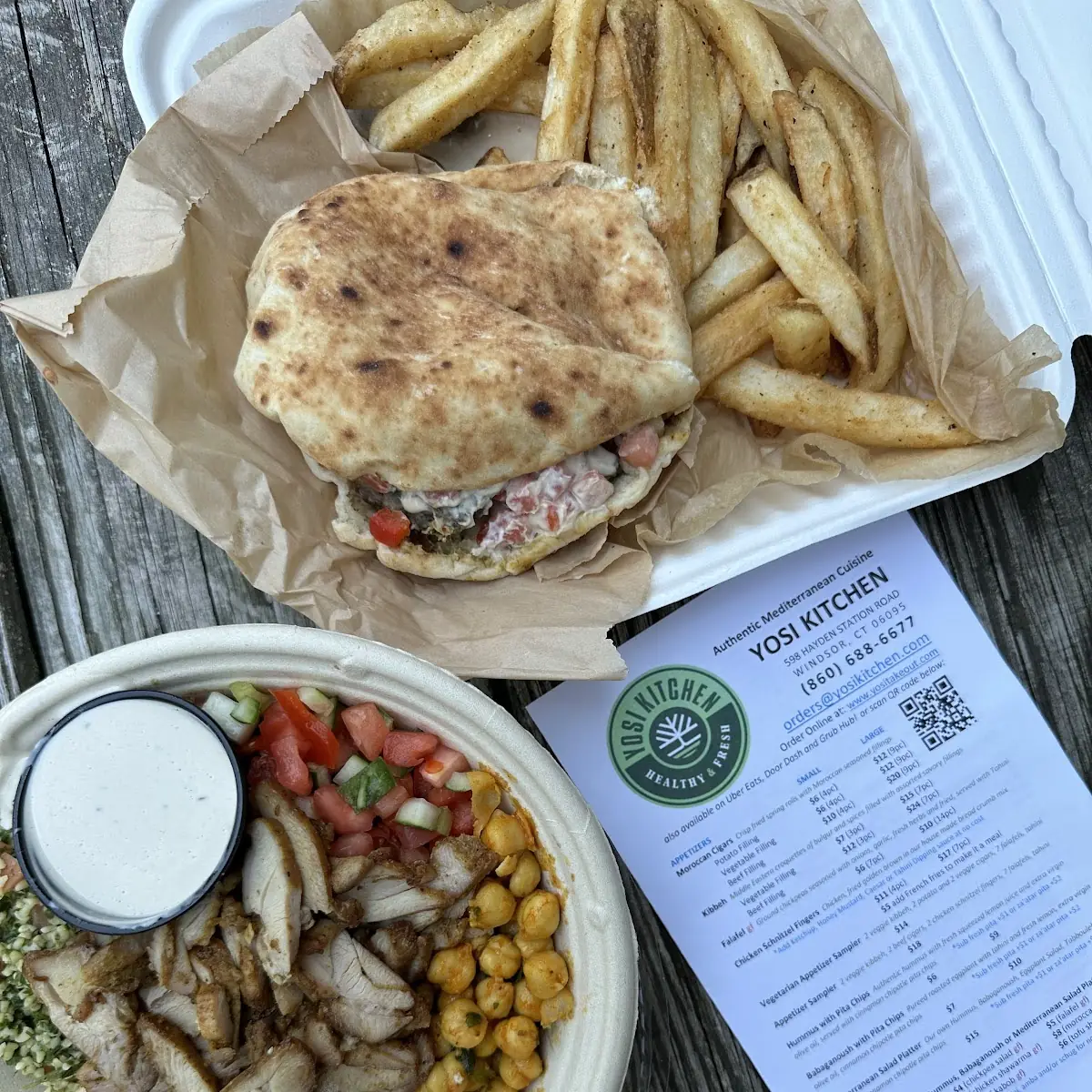 Chicken Shawarma Meal - gf