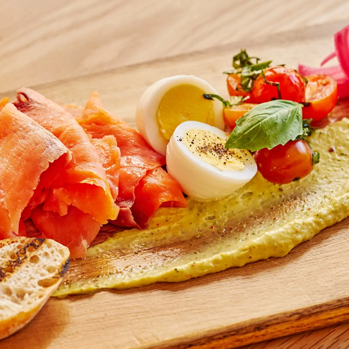 Smoked Salmon Board