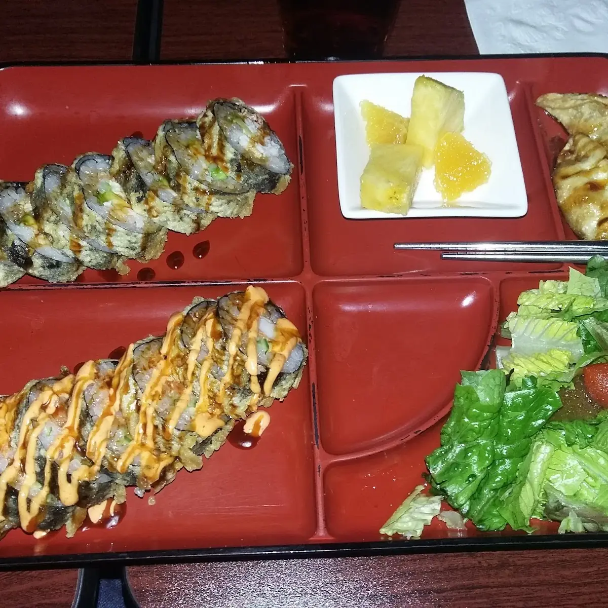 Tempura Roll Bento