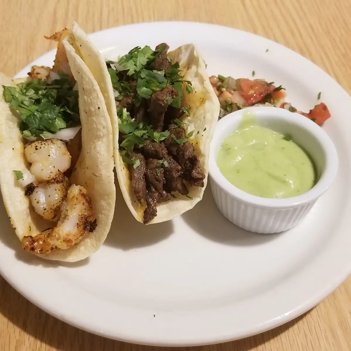 Tacotuesday Steak and Shrimp Tacos
