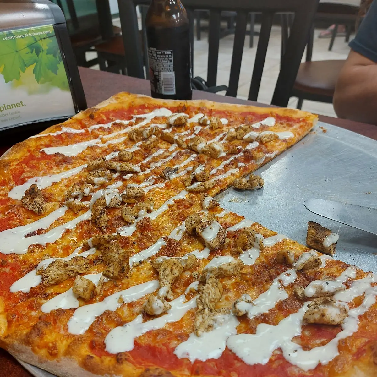 Chicken Bacon Ranch Pizza