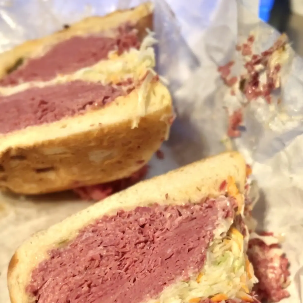 Pastrami Egg Roll