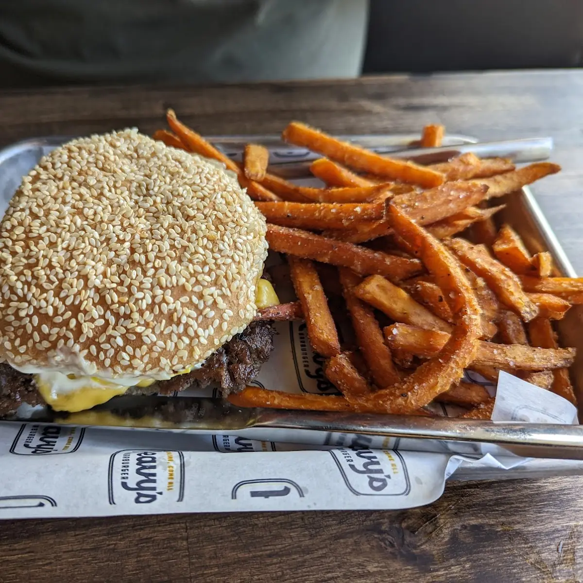 Burger Sweet Potato Fries