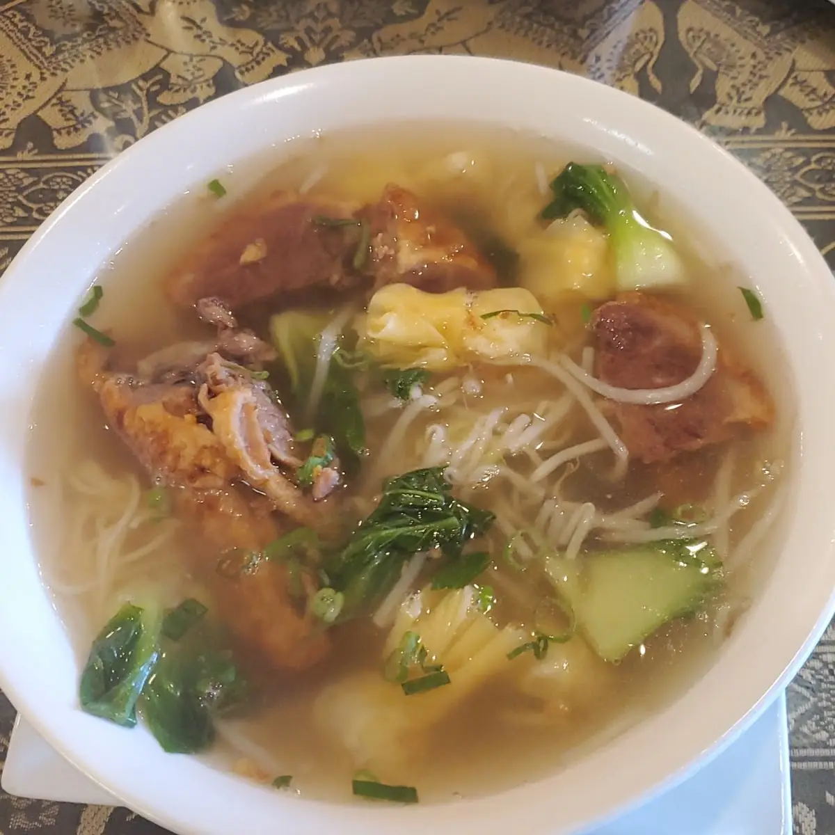 Roast Duck Noodle Soup