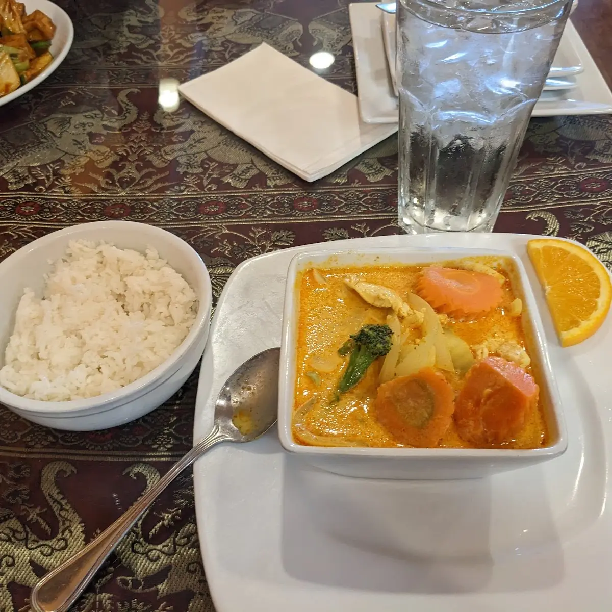 Yellow Curry Chicken