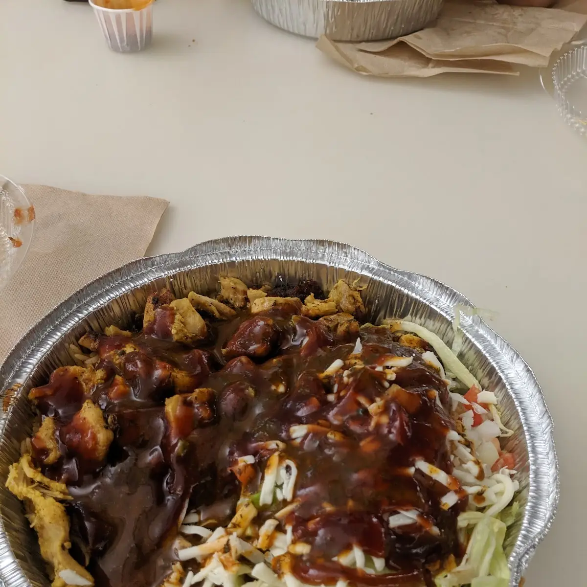 Chicken BBQ Rice Bowl