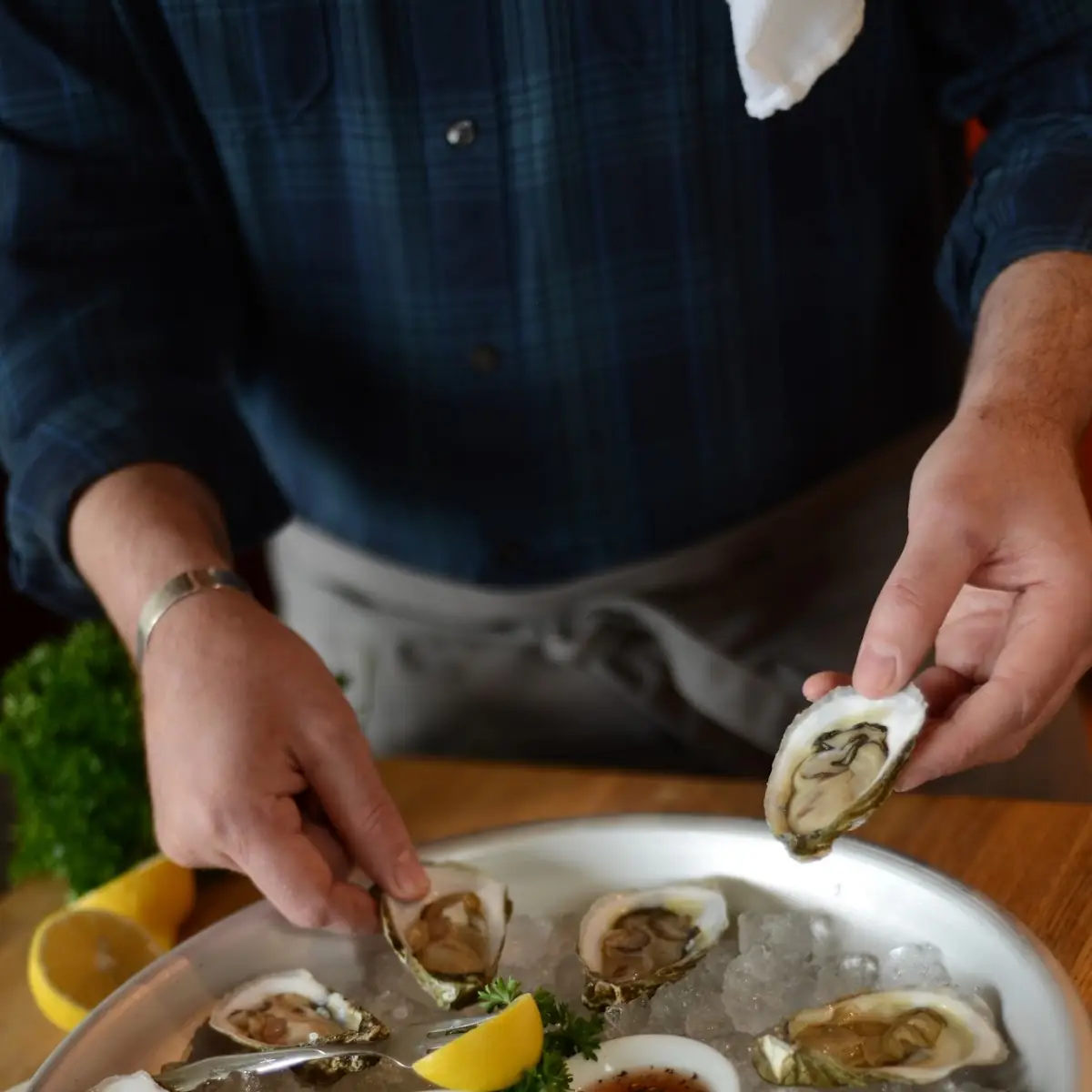 Oysters on the Half Shell