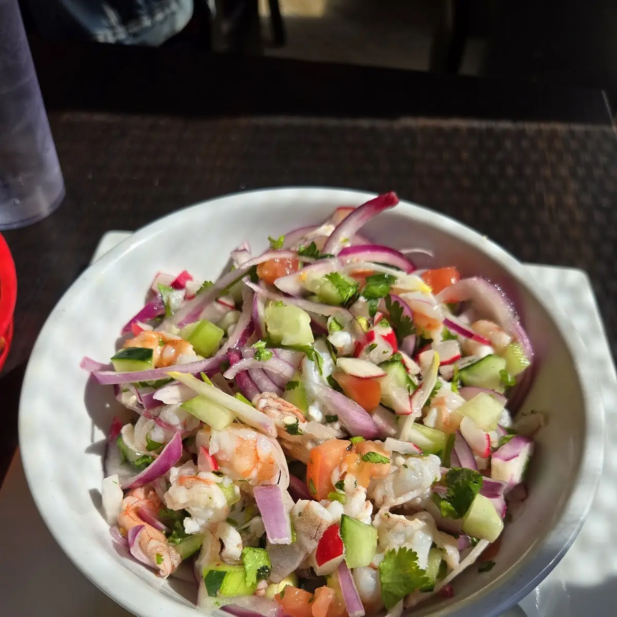 Tostada de Ceviche de Jaiba 2pcs