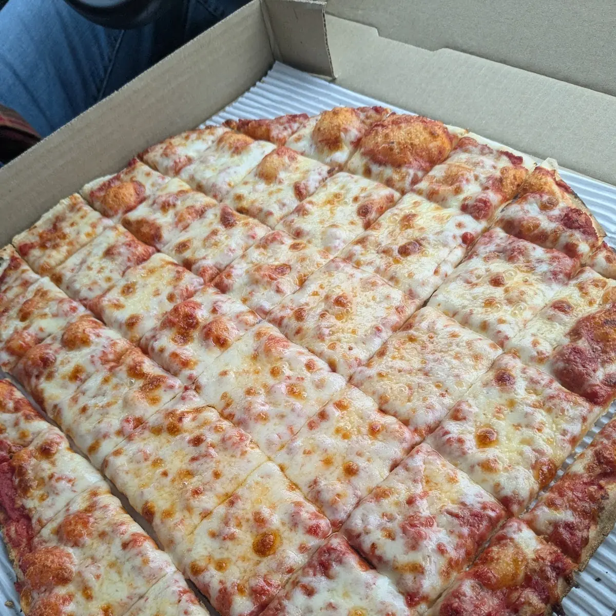 Thin Crust Cheese Pizza