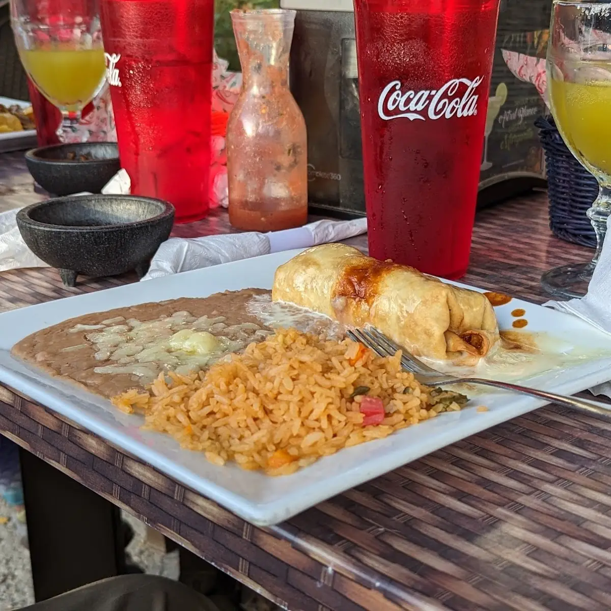 Enchilada Rice and Beans
