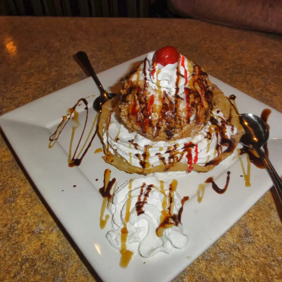 Fried Ice Cream Dessert