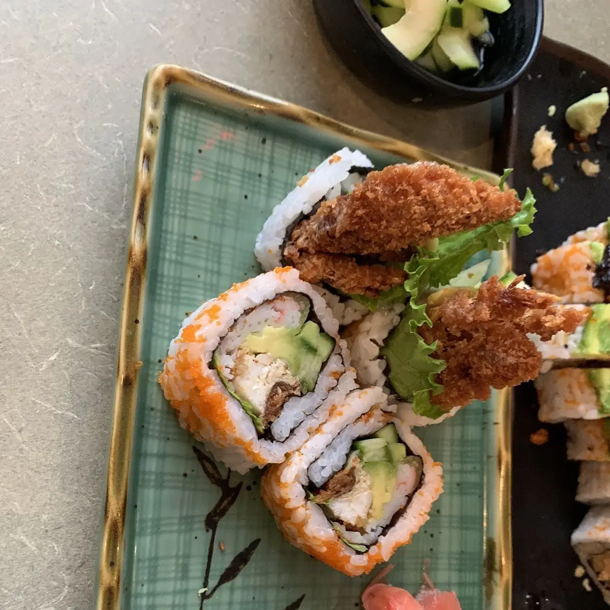 Tempura & Salmon Teriyaki