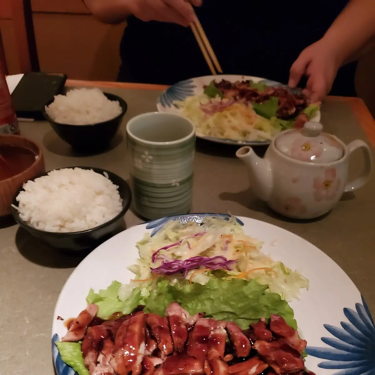 Teriyaki Chicken and Steamed Rice