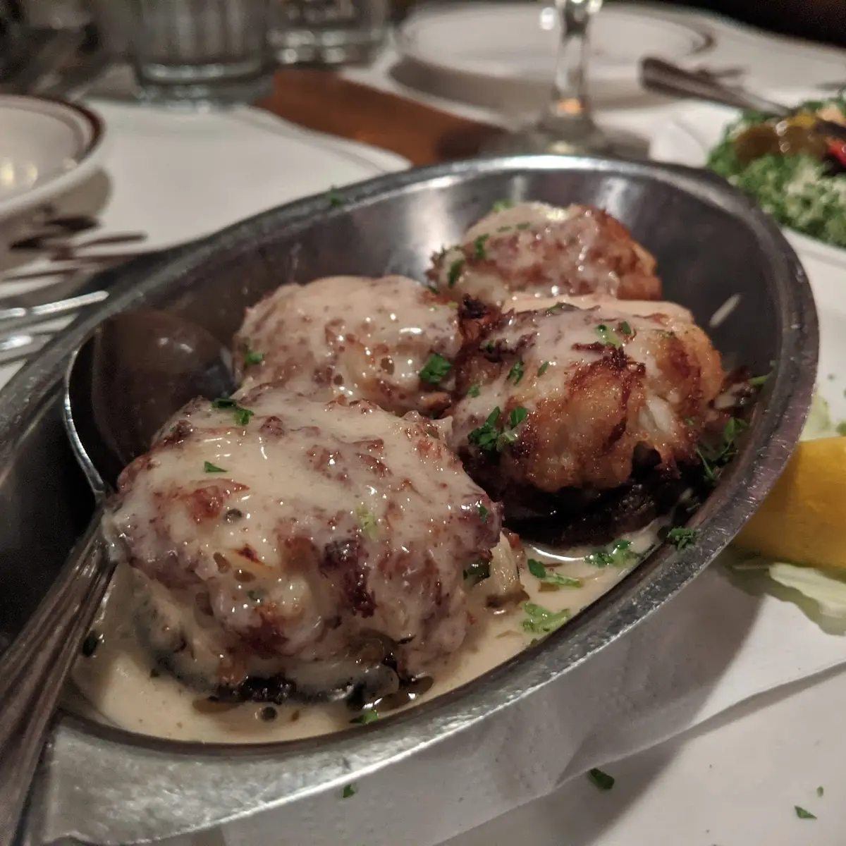 Stuffed Mushrooms with Crabmeat