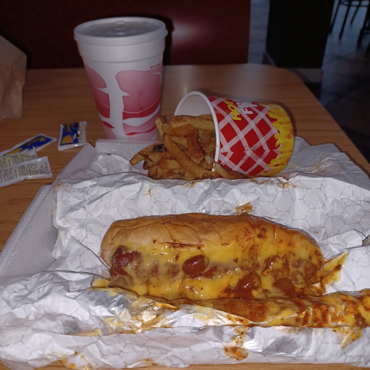 Chili Hot Dog Combo