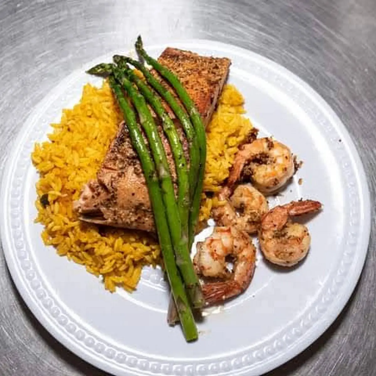 Grilled Salmon Dinner