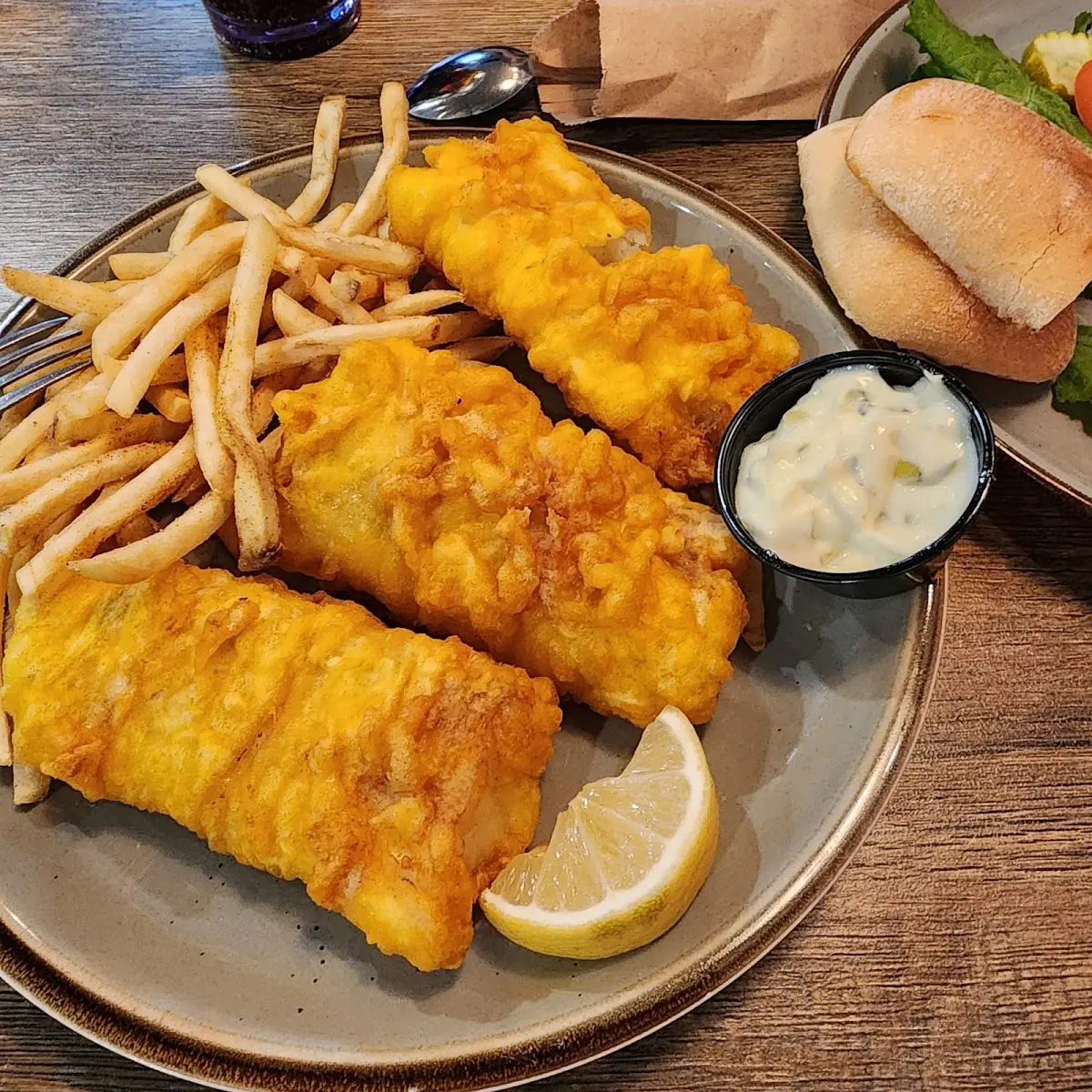 Battered Cod With