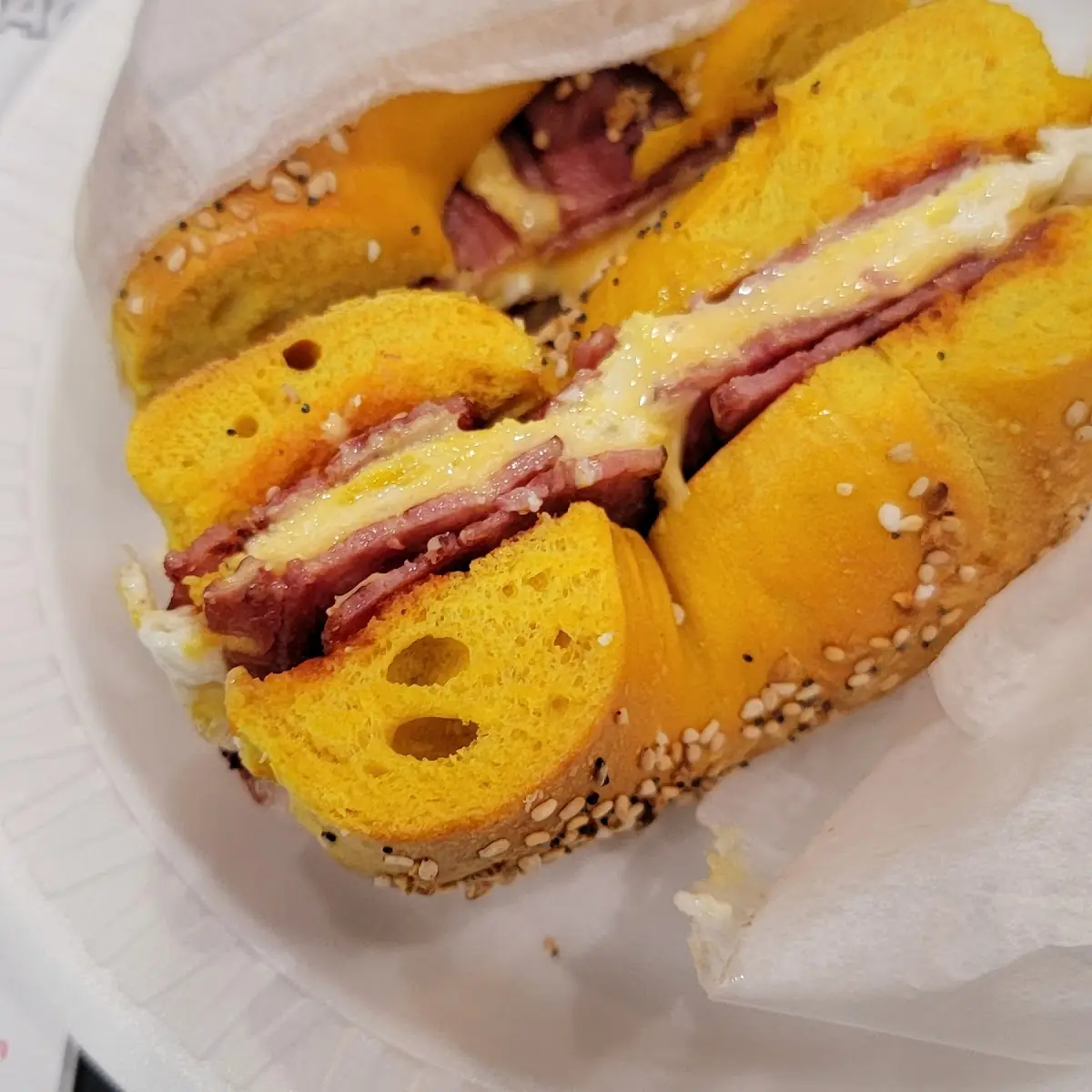 Turkey Bacon Egg & Cheese