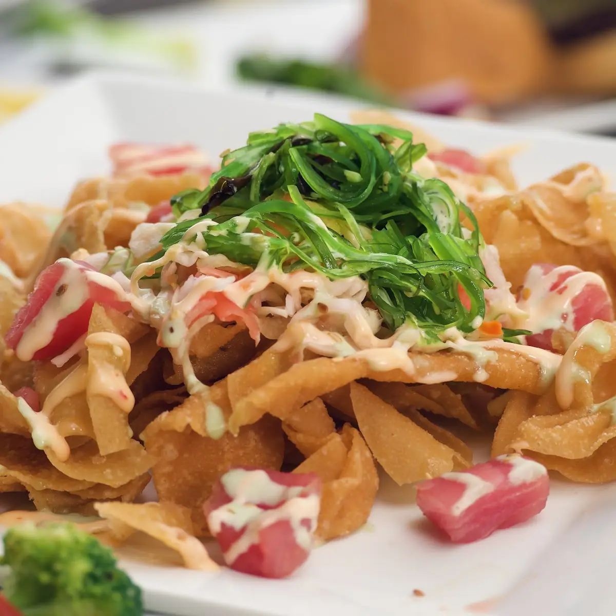 Ahi Tuna Nachos