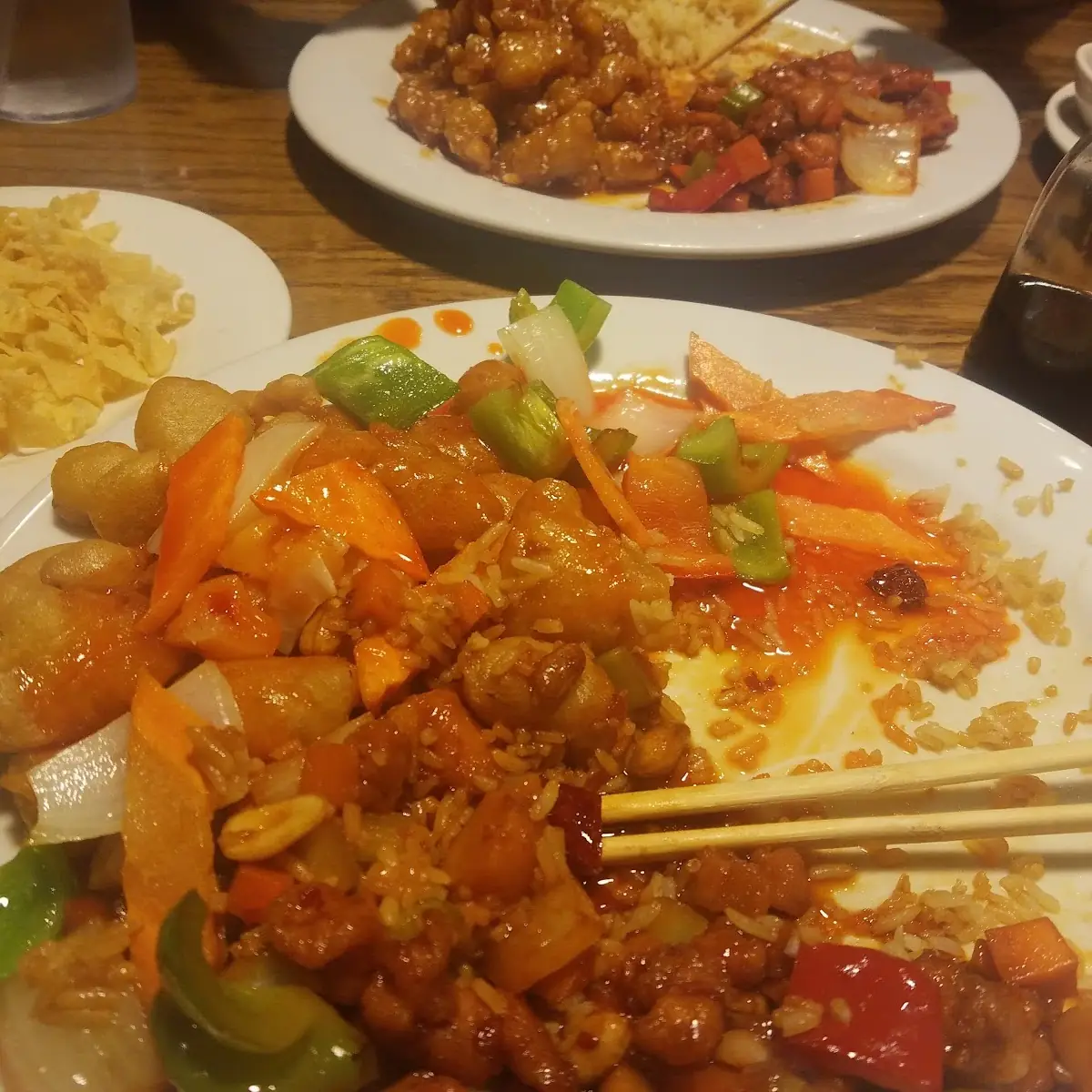 Kung Pao Chicken Lo Mein