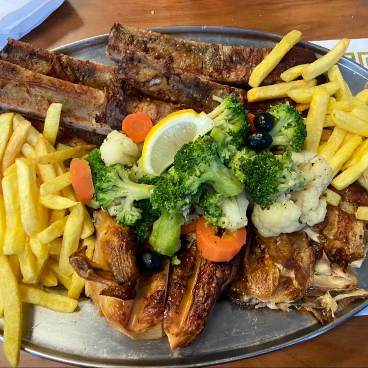 Pork Ribs & Chicken Combo