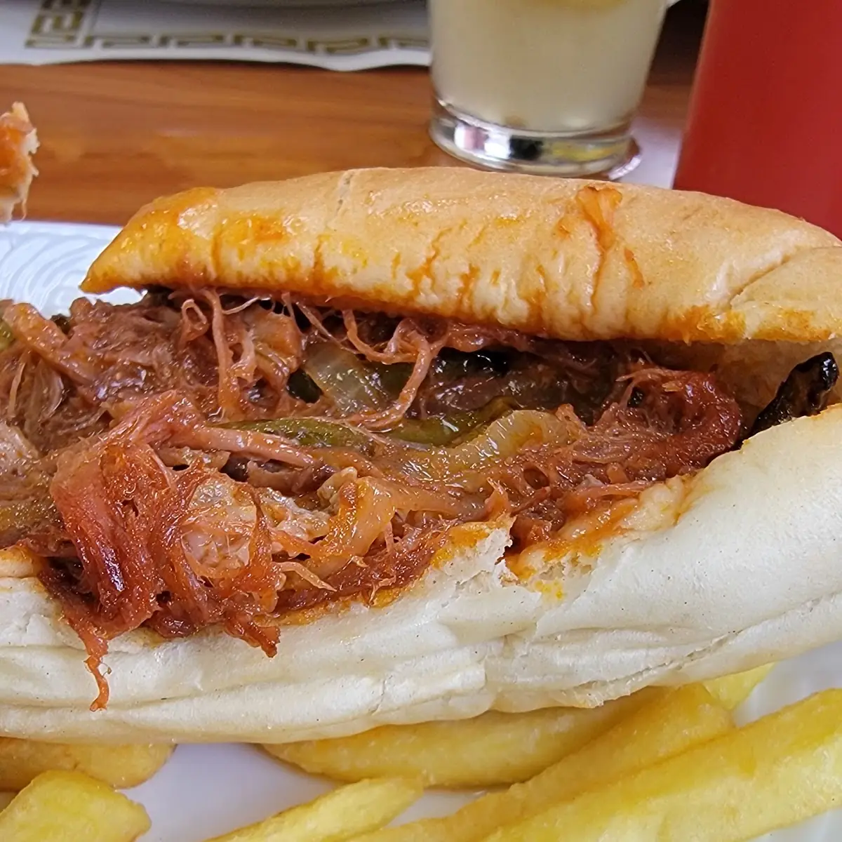 18. Pulled Beef Sandwich