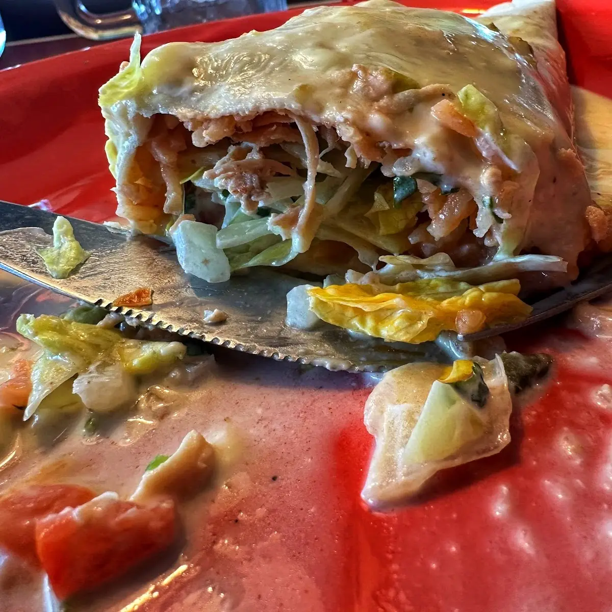 California Burrito De Pollo