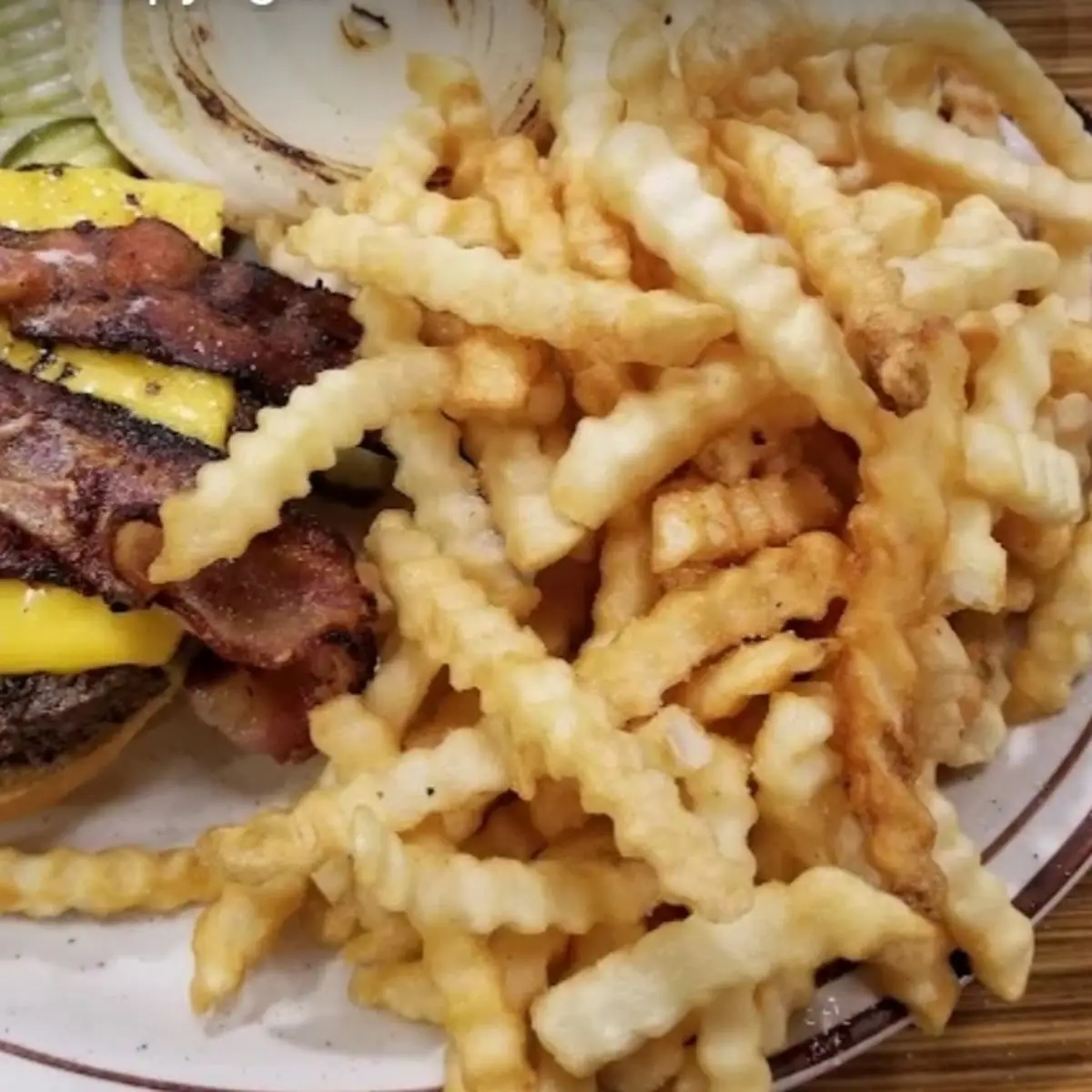 House Cheese Bacon Burger