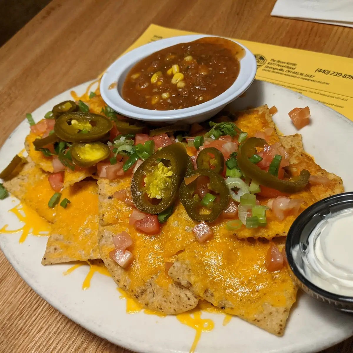 Pulled Pork Pita Nachos