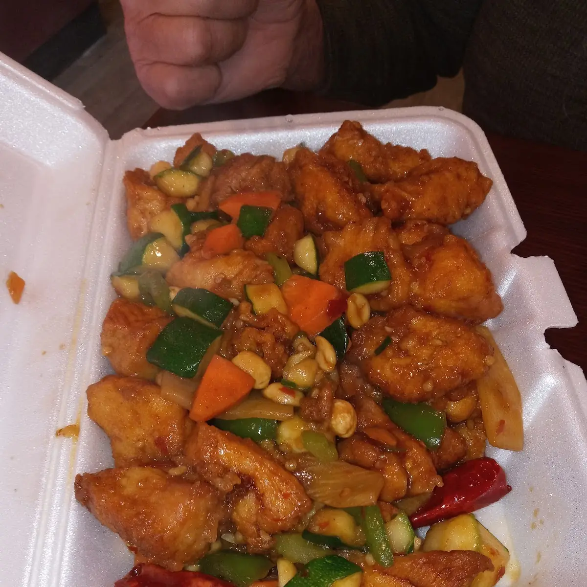 Kung Pao Chicken w Peanuts